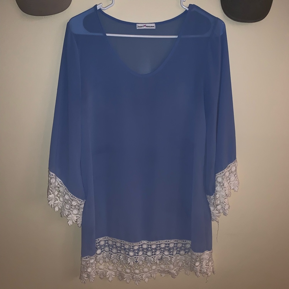 Dainty Hooligan sheer tunic